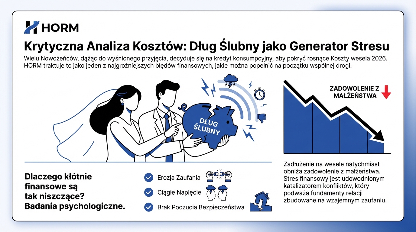 Krytyczna Analiza Kosztów: Dług Ślubny jako Generator Stresu