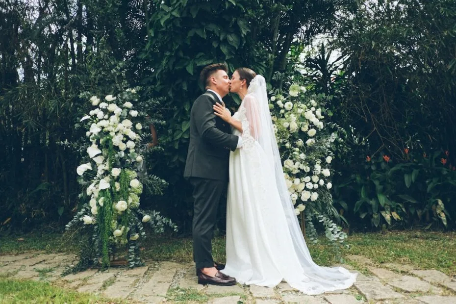 Photo wedding decorations outdoor